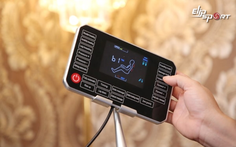 Cách sử dụng remote,các công cụ điều khiển trên ghế massage