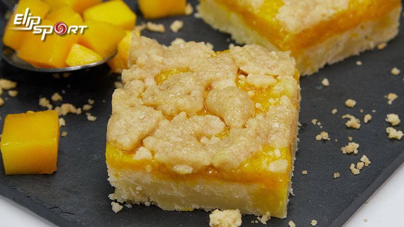 Bánh yến mạch xoài giảm cân