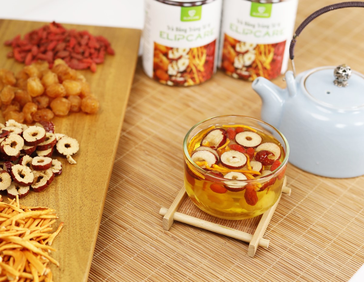 tra đông trùng hạ thảo sấy thăng hoa