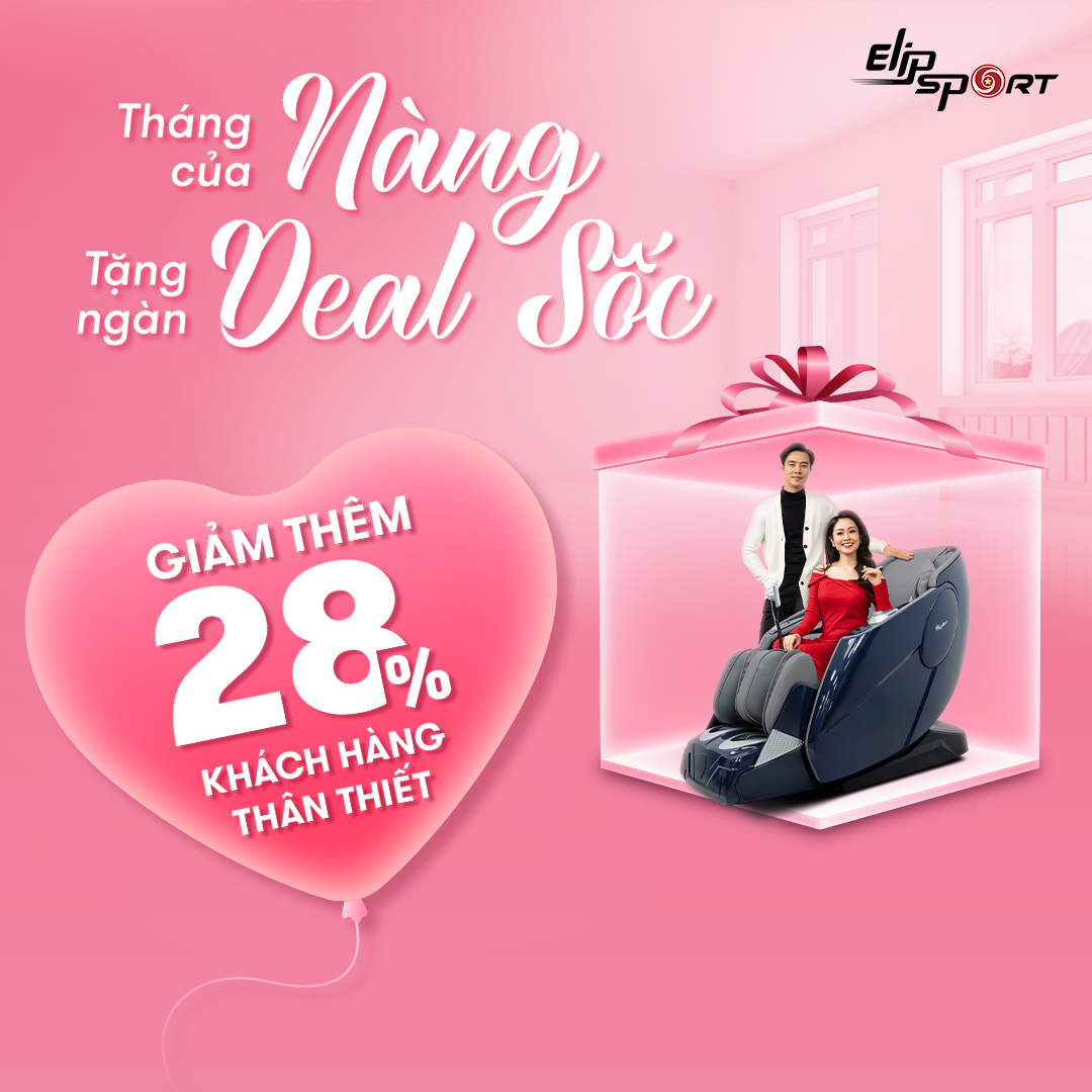 THÁNG CỦA NÀNG - TẶNG NGÀN DEAL SỐC: ELIPSPORT GIẢM ĐẾN 50%, GIẢM THÊM 28% - ảnh 4