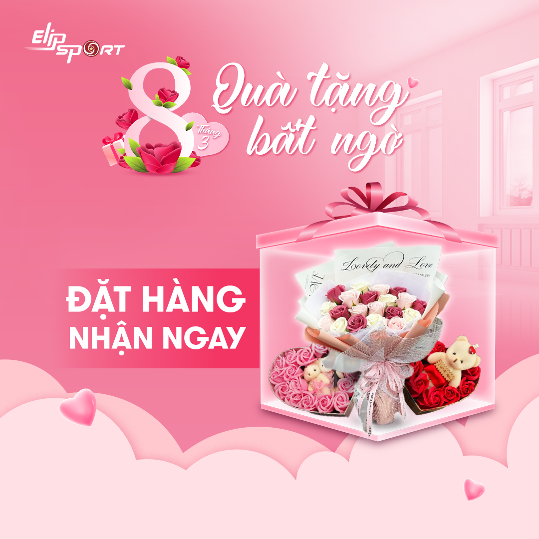 8/3 quà tặng bất ngờ