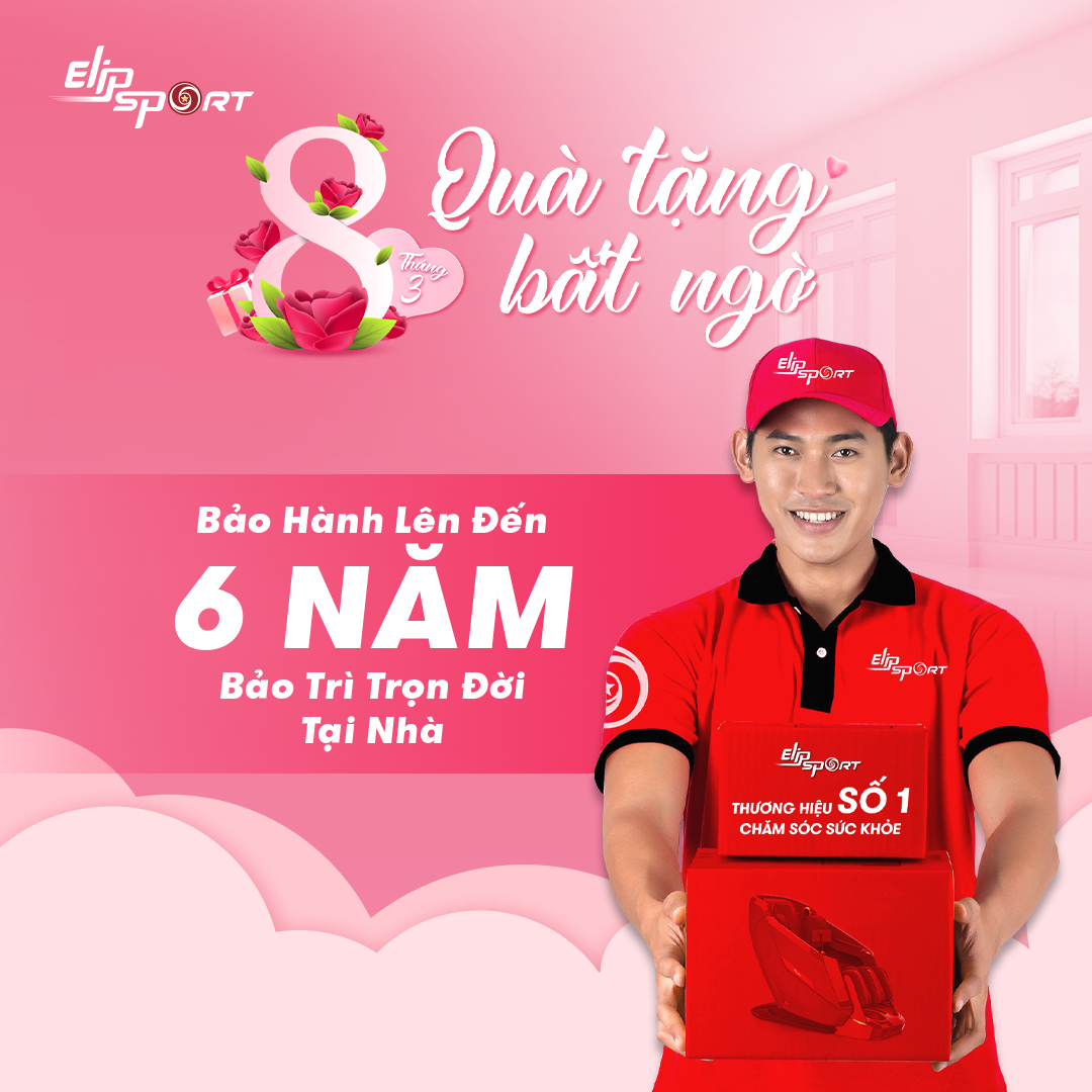 8/3 quà tặng bất ngờ