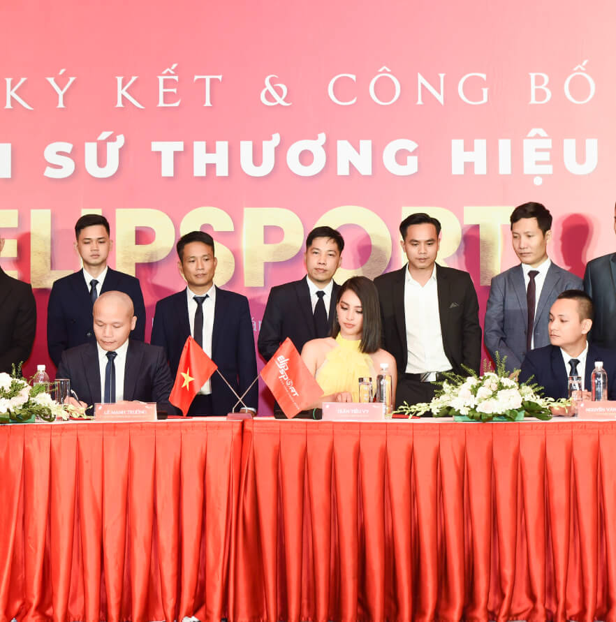 Elipsport công bố hoa hậu Trần Tiểu Vy là đại sứ thương hiệu