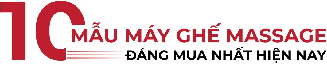 10 mẫu ghế massage