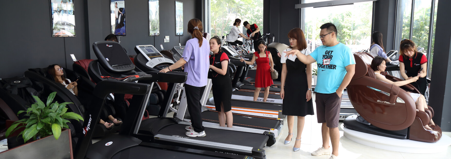 Máy chạy bộ điện