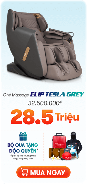 Ghế Massage ELIP Tesla Grey