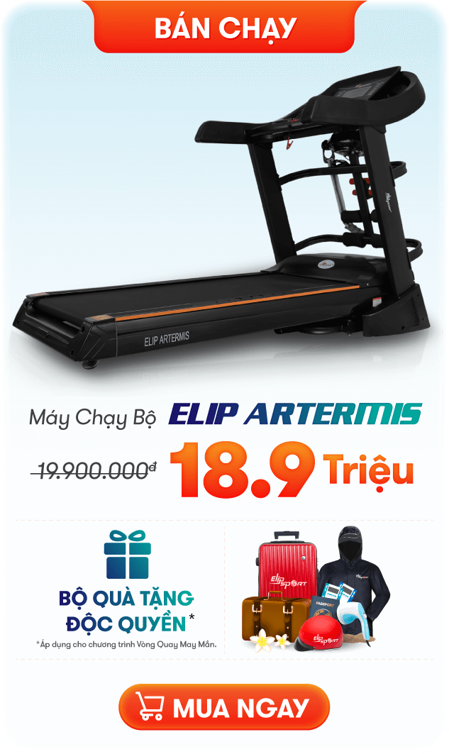 Máy chạy bộ ELIP Artermis đa năng