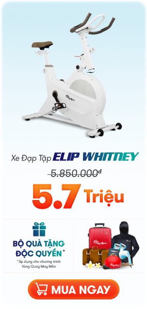 Xe đạp tập ELIP Alexander White
