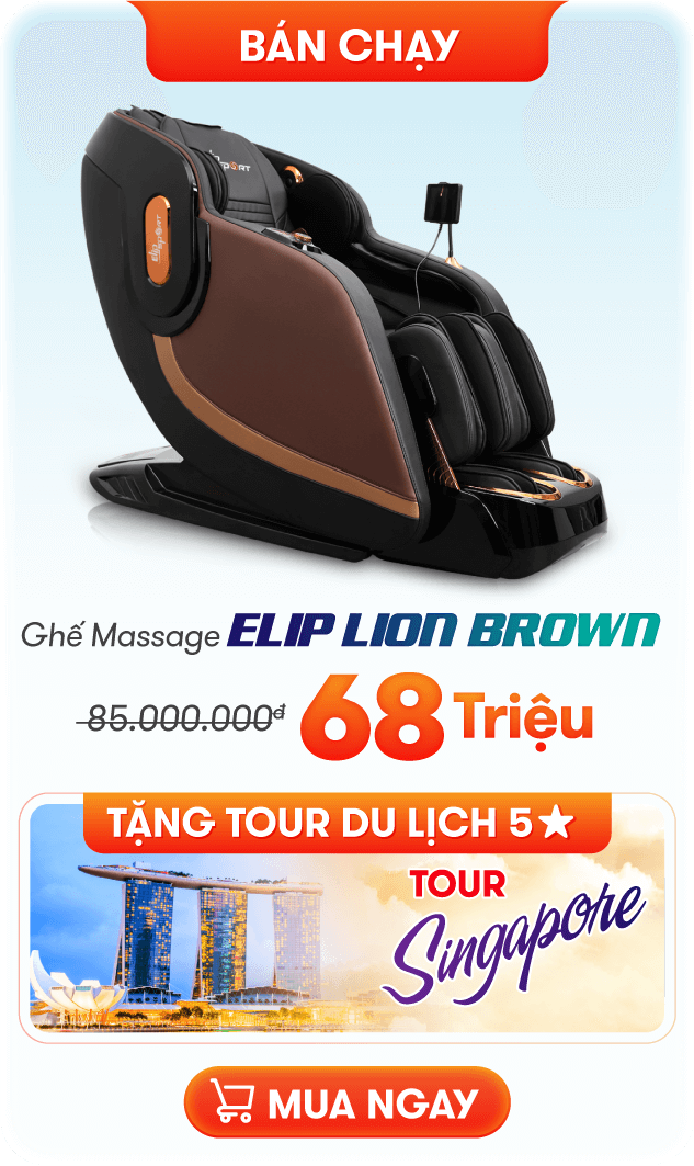 Ghế Massage Lion Brown