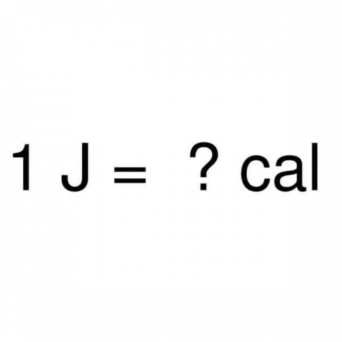 1 Jun bằng bao nhiêu calo? 1 Calo bằng bao nhiêu Jun?