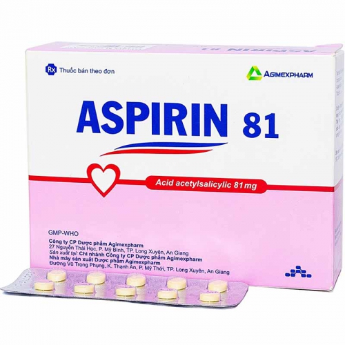 Uống Aspirin 81mg hàng ngày có tốt không và có hại không?