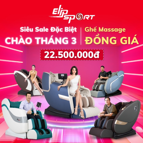 Elipsport Sale To Đồng Giá ghế massage chỉ còn 22.5 triệu