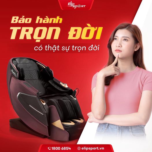 Mua ghế massage tại Hà Nội - Top Các cửa hàng ElipSport Hà Nội uy tín 2024