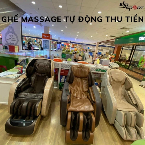 Ghế massage tự động thu tiền - Mô hình kinh doanh hấp dẫn