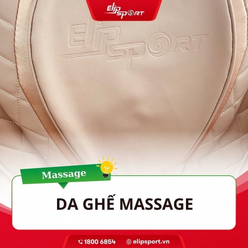 Các loại da ghế massage phổ biến - Vì sao không sử dụng da thật?
