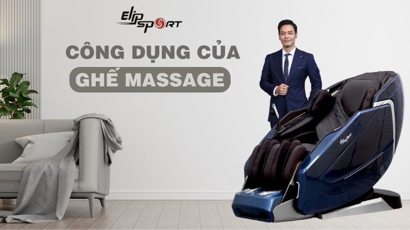 14 công dụng của ghế massage cho sức khỏe và tinh thần