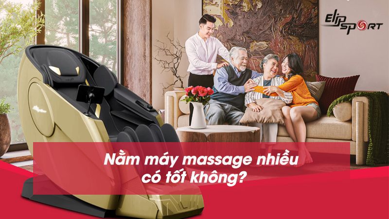 Nằm máy massage nhiều có tốt không? Lợi ích và tác hại việc nằm máy massage nhiều