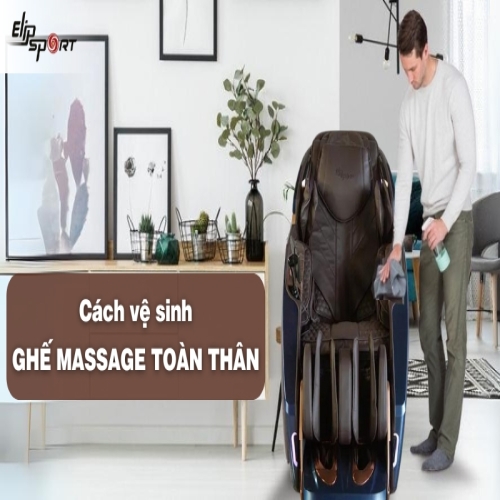 13 cách vệ sinh ghế massage toàn thân tại nhà giúp bền đẹp