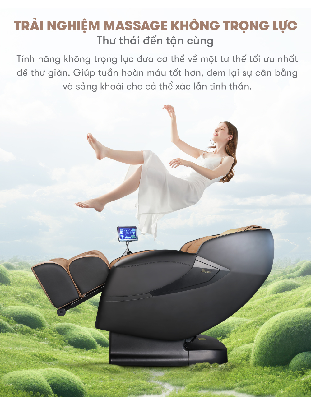 ghế massage elip ares new