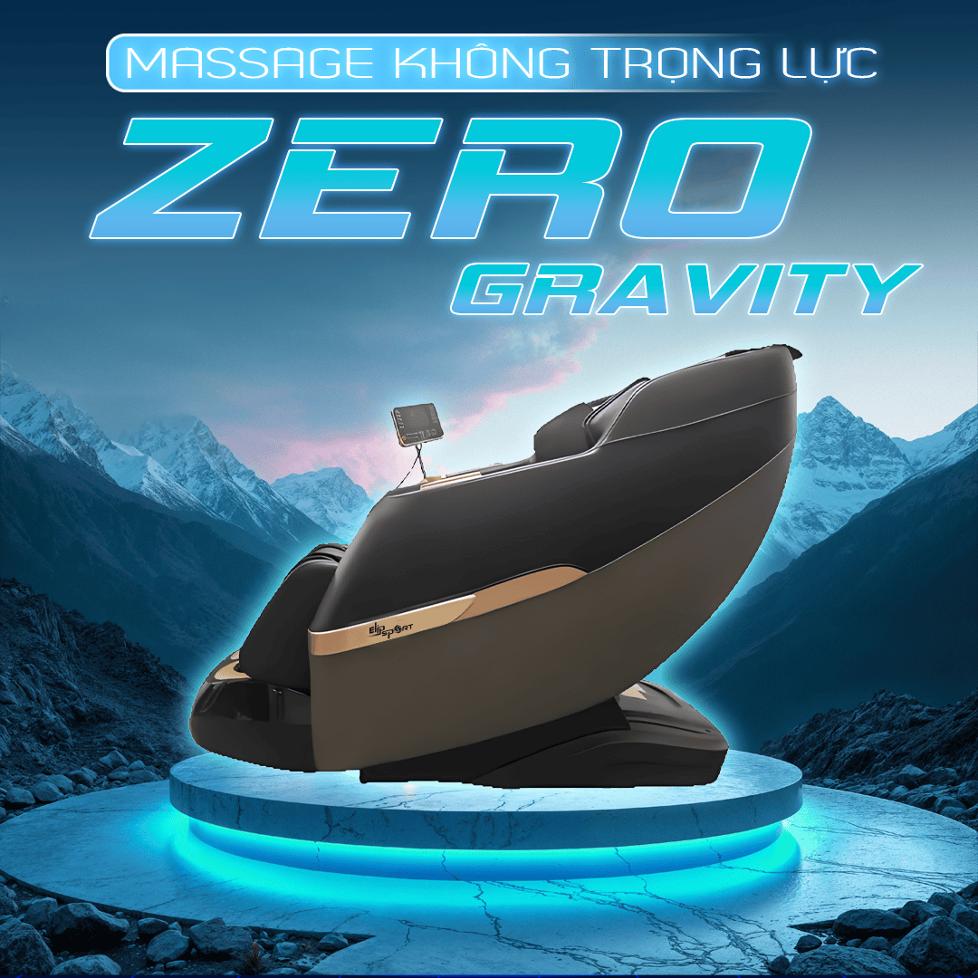 Chế độ Zero Gravity - massage không trọng lực