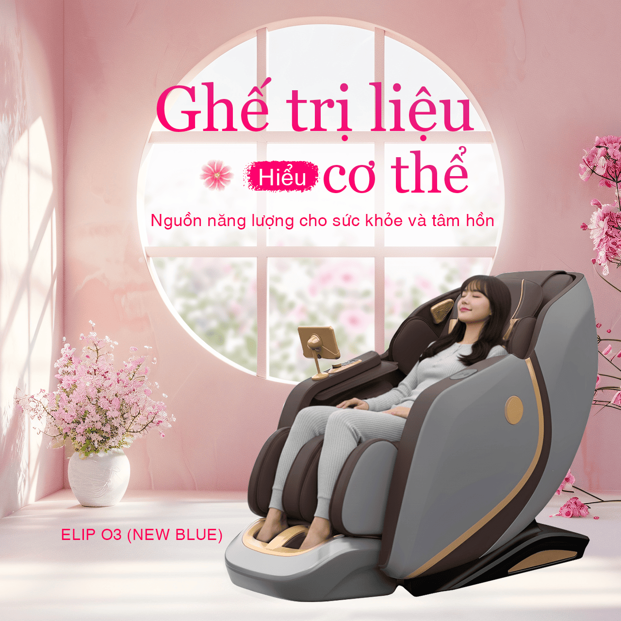 Ghế massage O3 (New Blue)