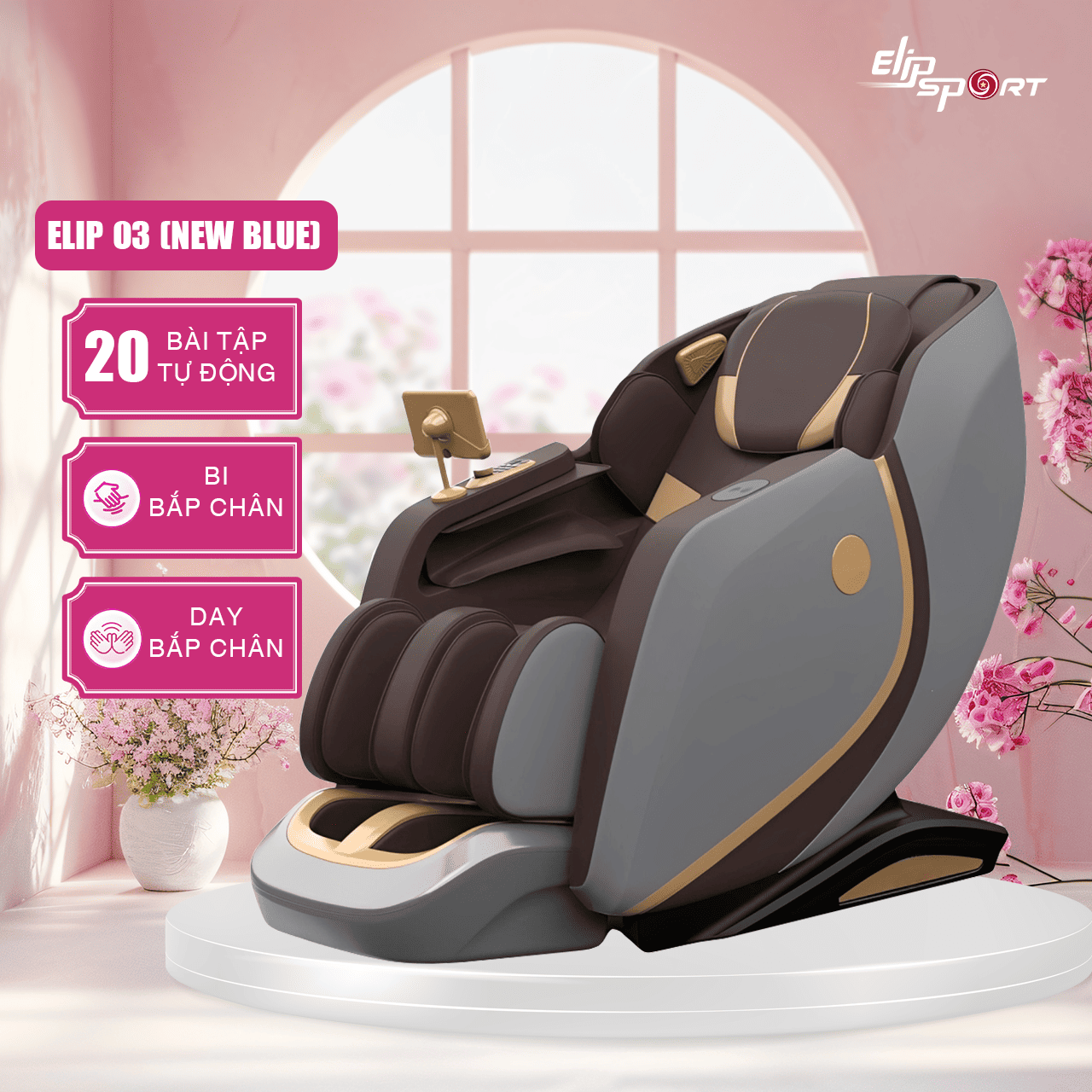 20 bài massage tự động