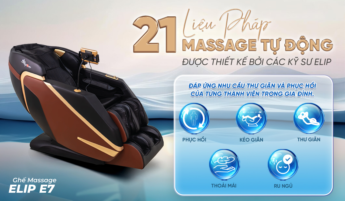 ghế massage elip e7