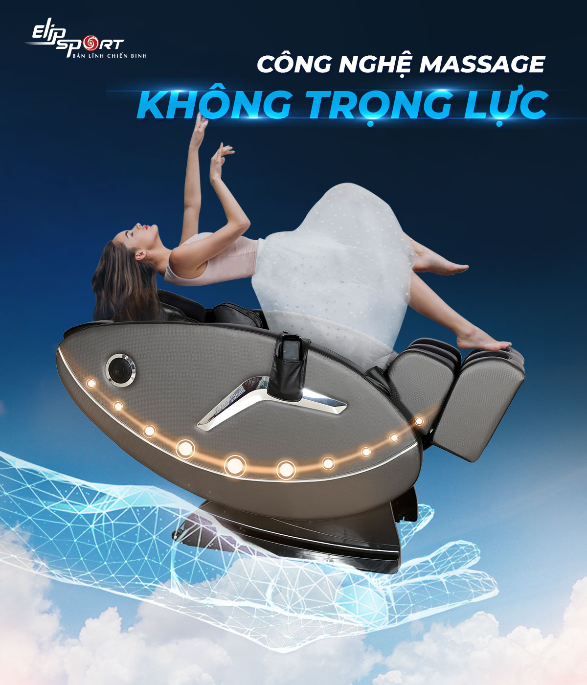 Ghế massage ELIP Rhodi