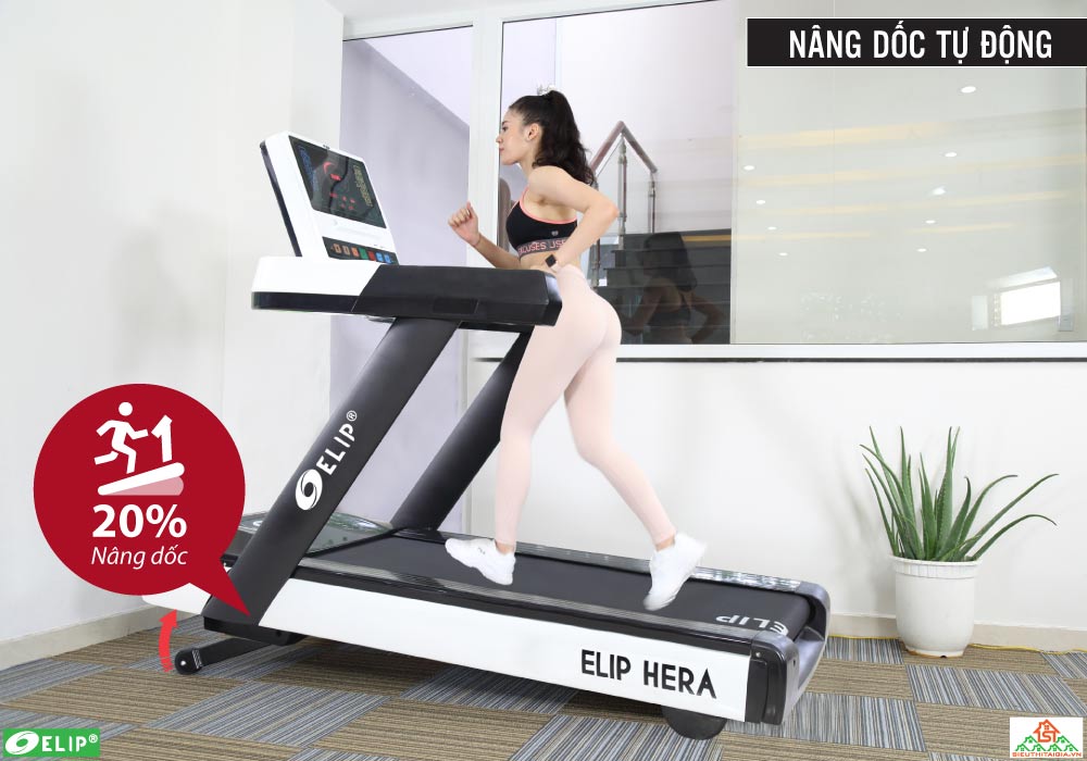 Máy Chạy Bộ Gym ELIP Hera Đơn Năng