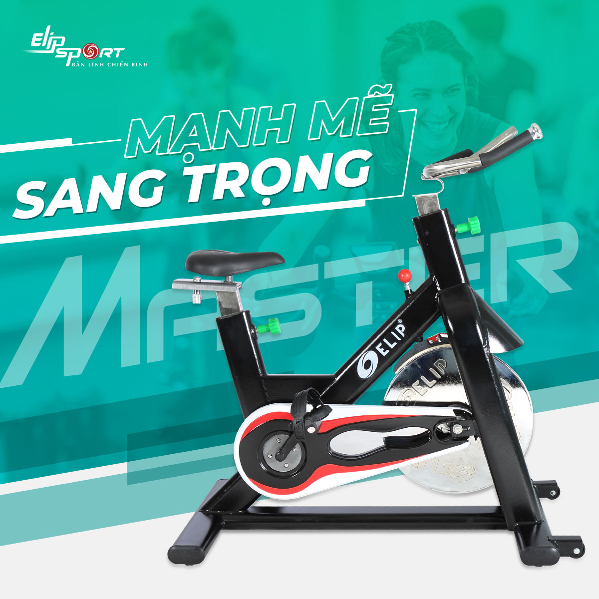 Xe đạp tập Gym ELIP Master