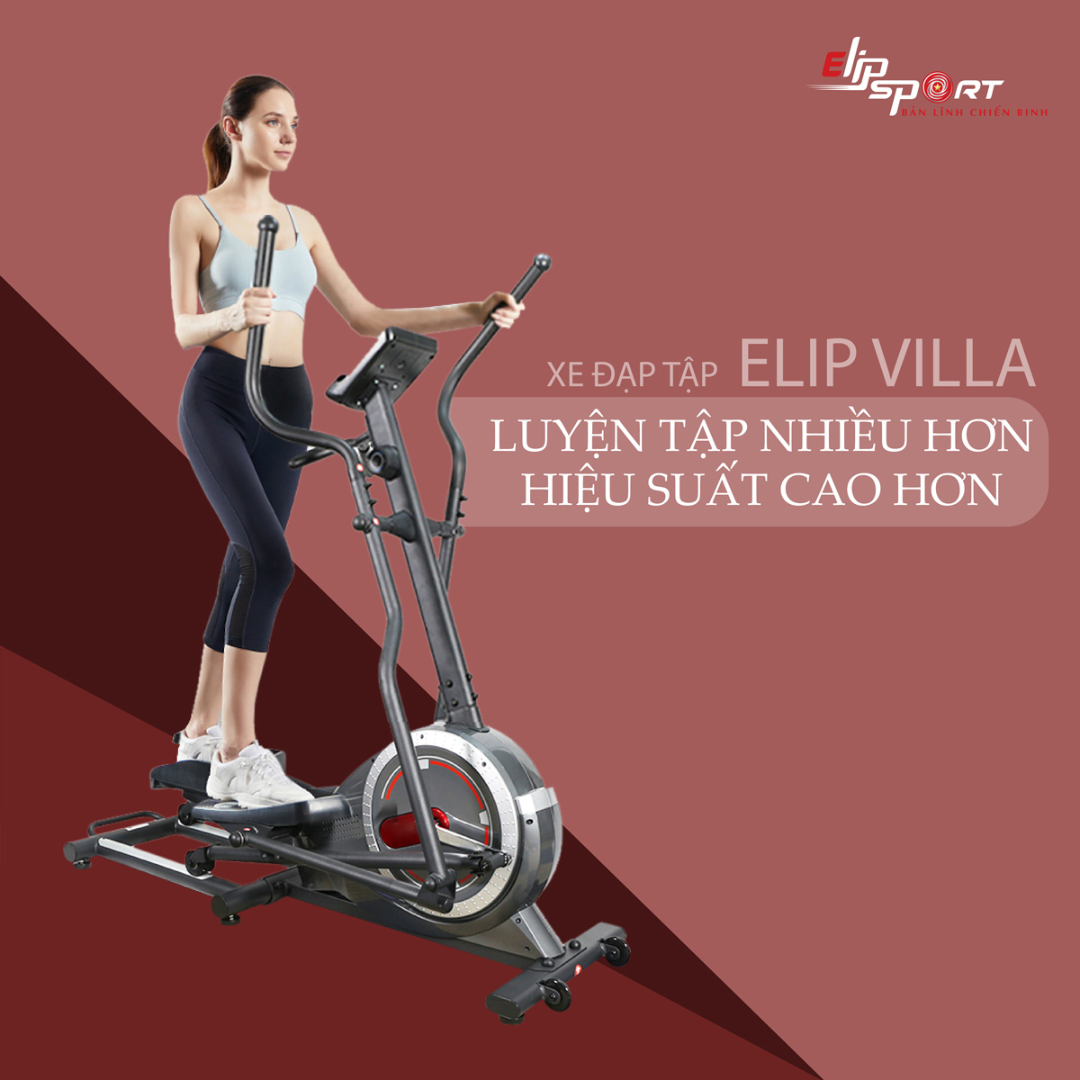 Xe đạp tập ELIP Villa