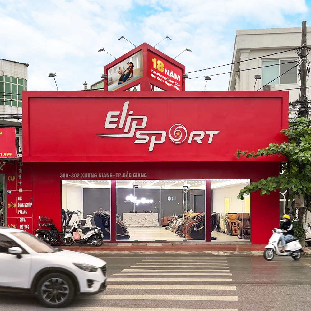 Hình ảnh của chi nhánh Elipsport TP. Bắc Giang