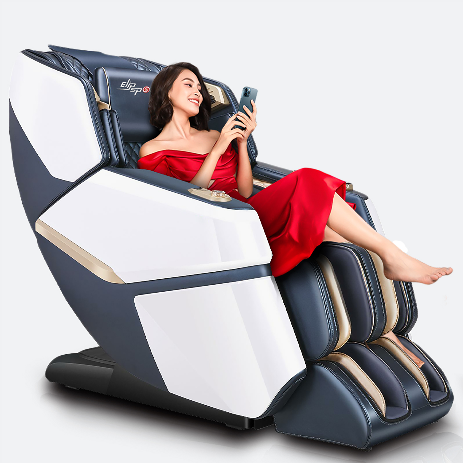 Ảnh sản phẩm Ghế Massage Elip Rubic (AI, ion âm)