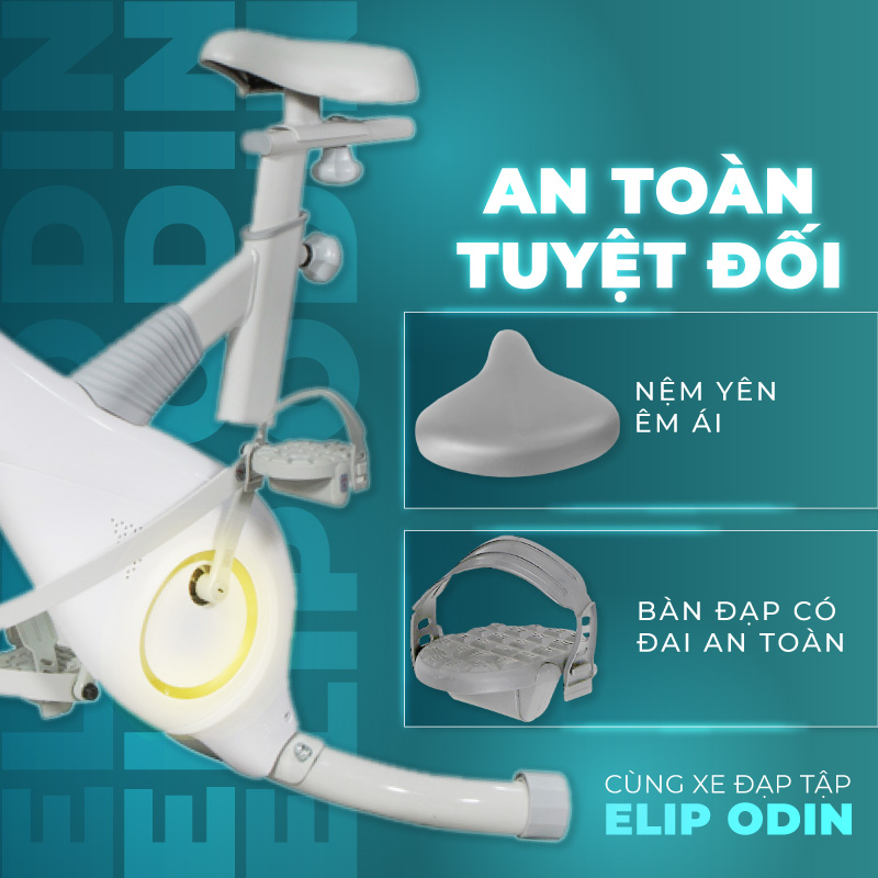 Ảnh sản phẩm Xe đạp tập ELIP Odin 