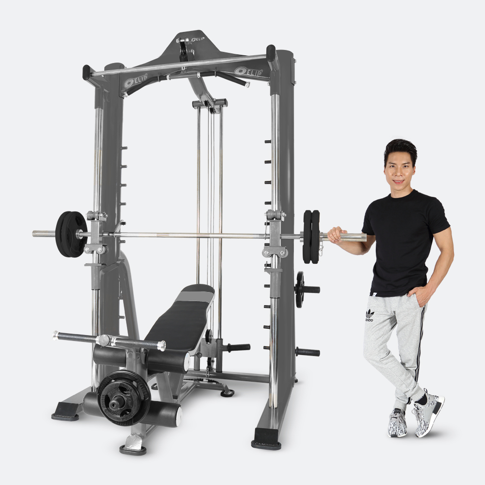 Ảnh sản phẩm Máy tập tạ đa năng Elip iRon 10 - Gray