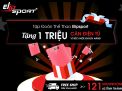Ảnh nhỏ cho slide Tập đoàn thể thao Elipsport tặng 1 triệu cân điện tử bảo vệ sức khỏe khách hàng