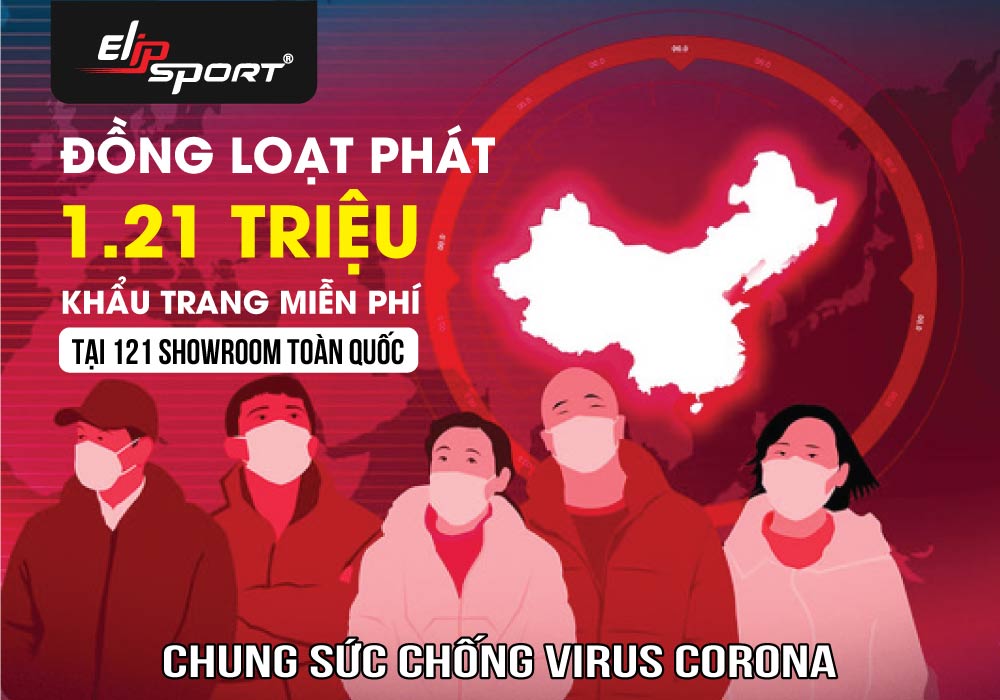 Elipsport Phát Hơn 1 Triệu Khẩu Trang Miễn Phí Ngừa Đại Dịch Virus Corona - ảnh 1